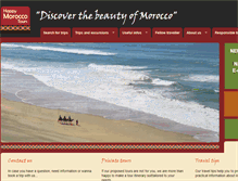 Tablet Screenshot of happymoroccotours.com
